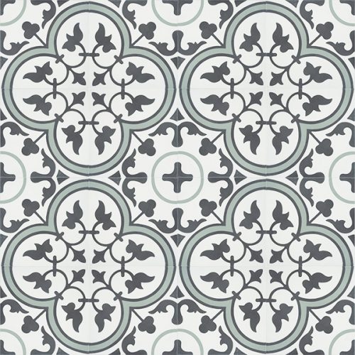 Trefle Encaustic Tile - Rever Tiles | Vibrant, Beautiful & Timeless