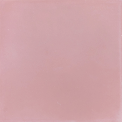 More than ever, we crave warmth and harmony, and to fill ourselves with light and life. Our Coral Pink encaustic tile is a colour of beauty that enriches and enlivens. A very happy colour. Single tile view - Rever Tiles.