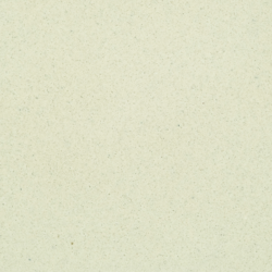 Eggshell solid colour encaustic tile, a mid tone off-white, perfect for those who want a clean and delicate decoration, but don’t want to fall into the trueness of white. Single tile view - Rever Tiles.