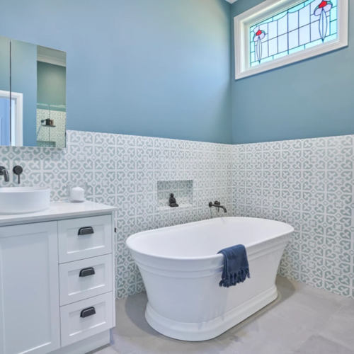 Rever Tiles | Spirit Encaustic Tile Bathroom Tile