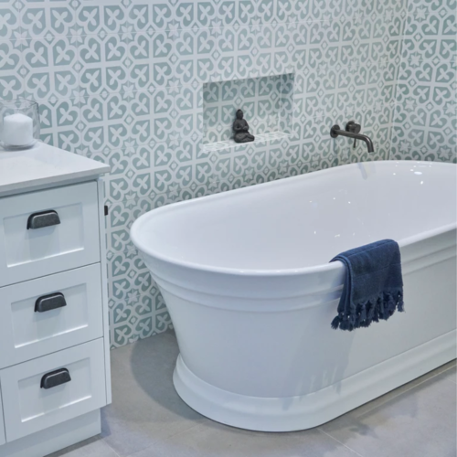 Rever Tiles | Spirit Encaustic Tile Bathroom Tile