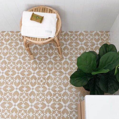 Rever Tiles | Bahamas Encaustic Tile Bathroom Tile Design Inspiration