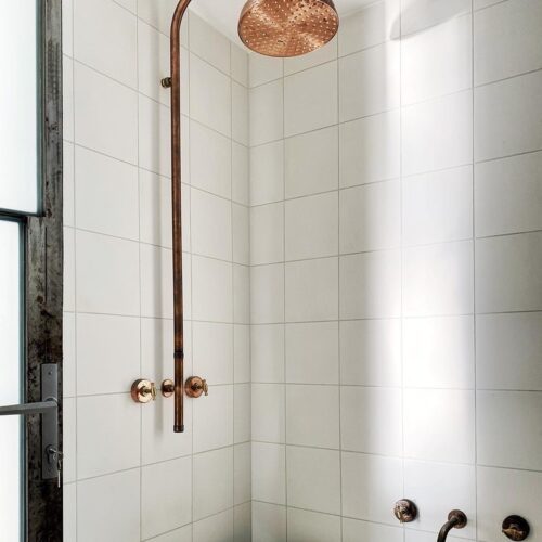 Rever Tiles | WHITE-WH01 | Encaustic Tile Bathroom Design