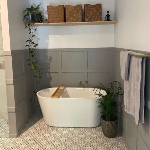 Rever Tiles PANIER-043.1 Encaustic Tile Bathroom Design