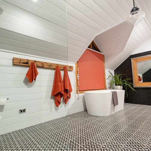 Rever Tiles | Antigua Encaustic Tile Bathroom Tile Design Inspiration